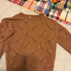Rylee + Cru Warm Brown Sweatshirt